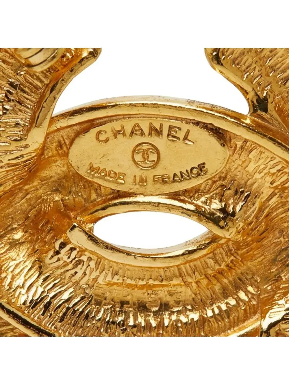 Chanel Cc Logo Brooch Metal #357894C71B